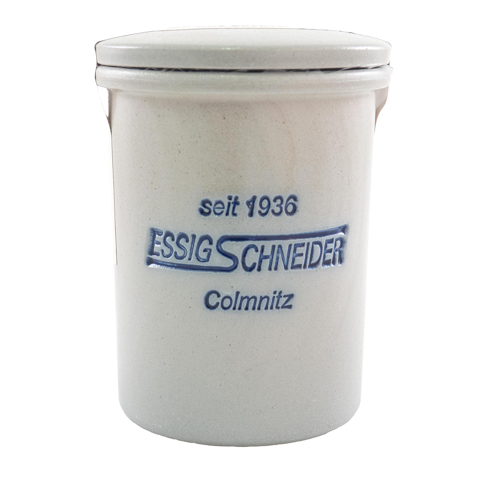 Senf im Steinzeugtopf