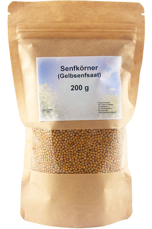 Senfkörner gelb