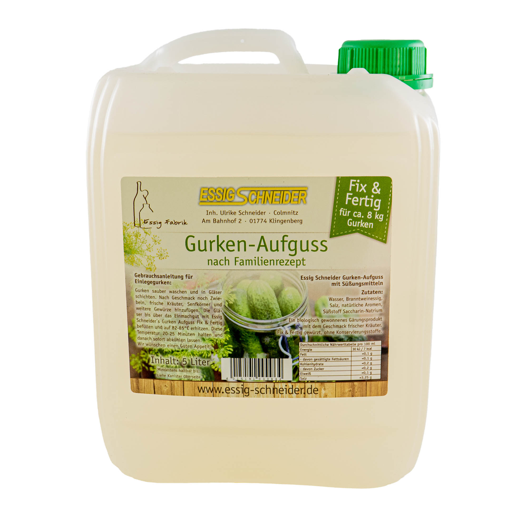 Gurken-Aufguss Fix & Fertig