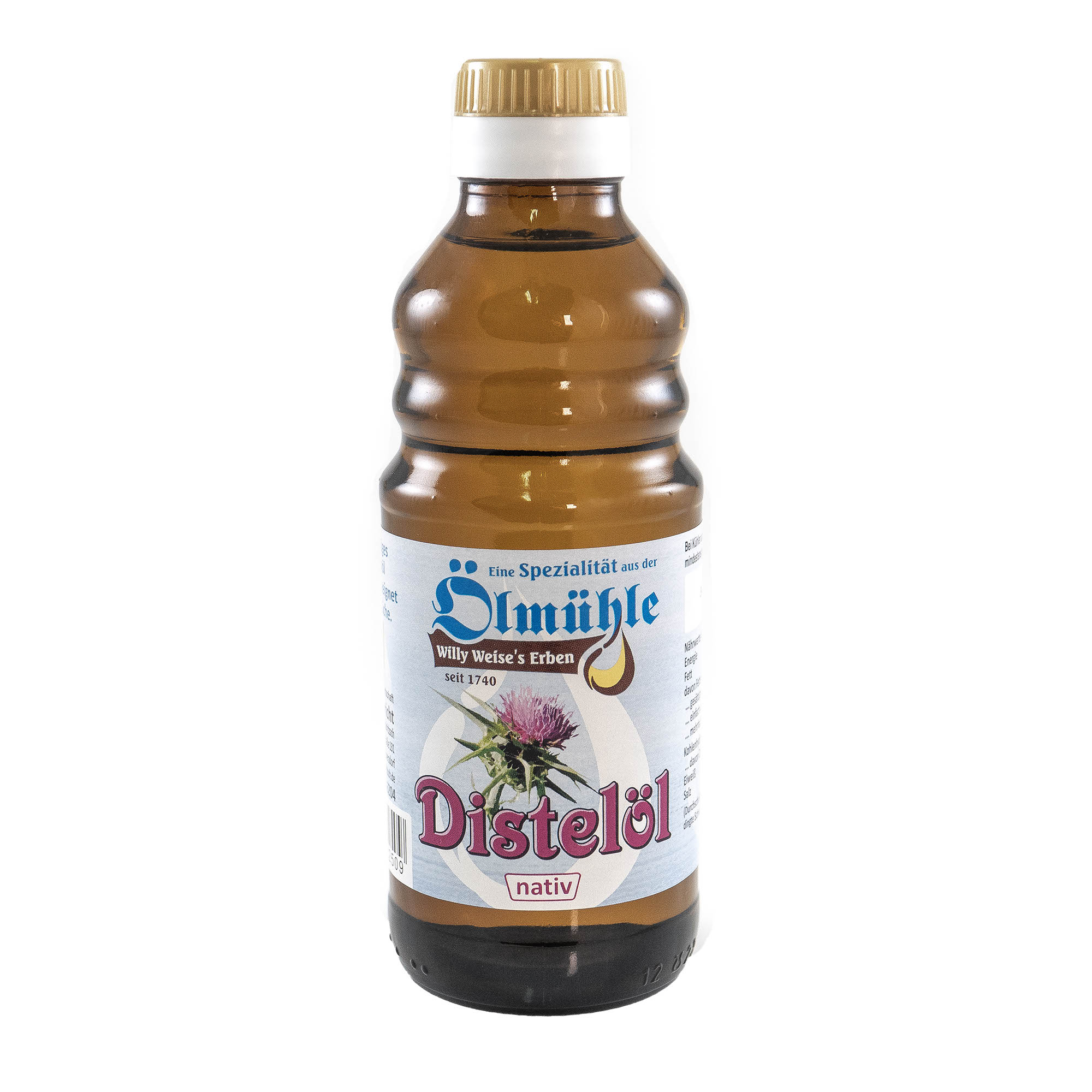 Bio Distelöl kalt gepresst (250 ml Glasflasche) (DE-ÖKO-021)