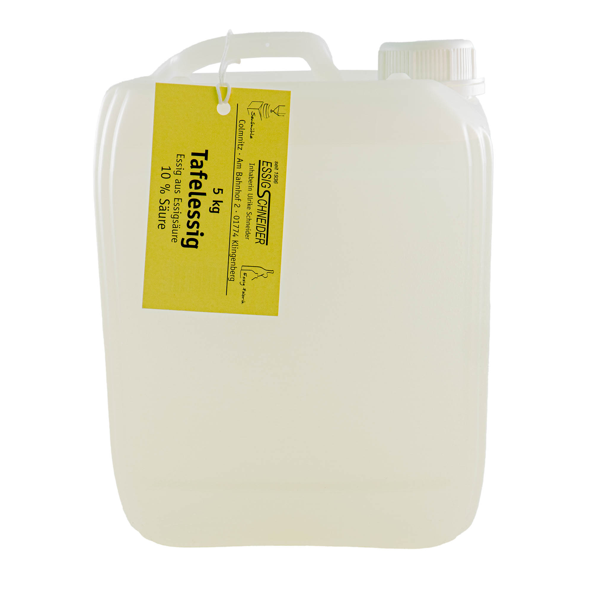 Essig aus Essigsäure 10% Tafelessig